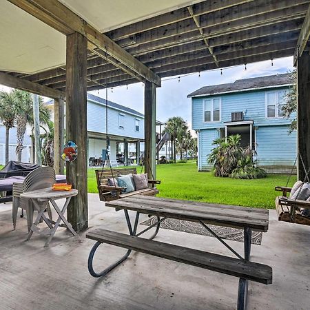 Villa Salty Dog Galveston House Less Than 1 Mi To Beach! Extérieur photo