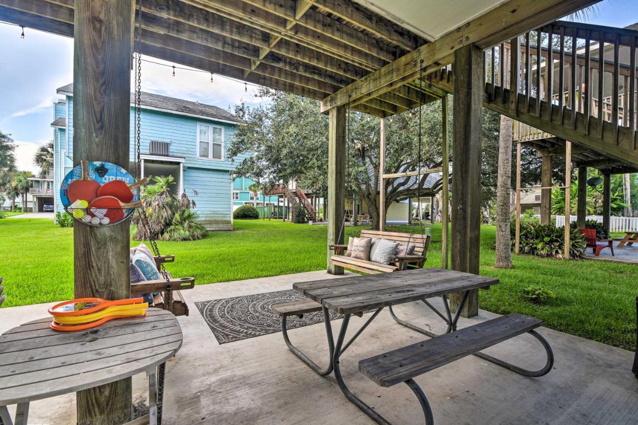 Villa Salty Dog Galveston House Less Than 1 Mi To Beach! Extérieur photo