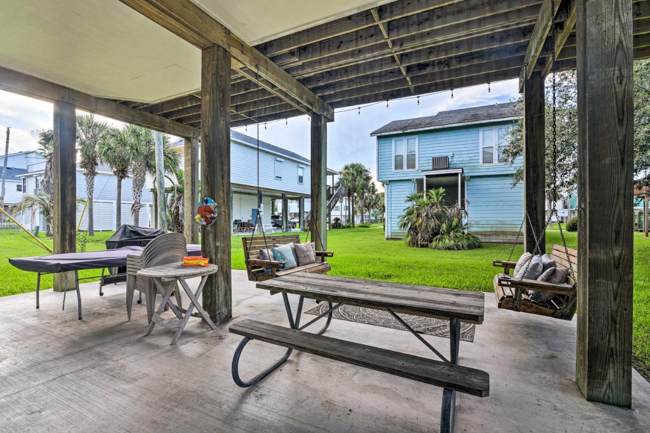 Villa Salty Dog Galveston House Less Than 1 Mi To Beach! Extérieur photo